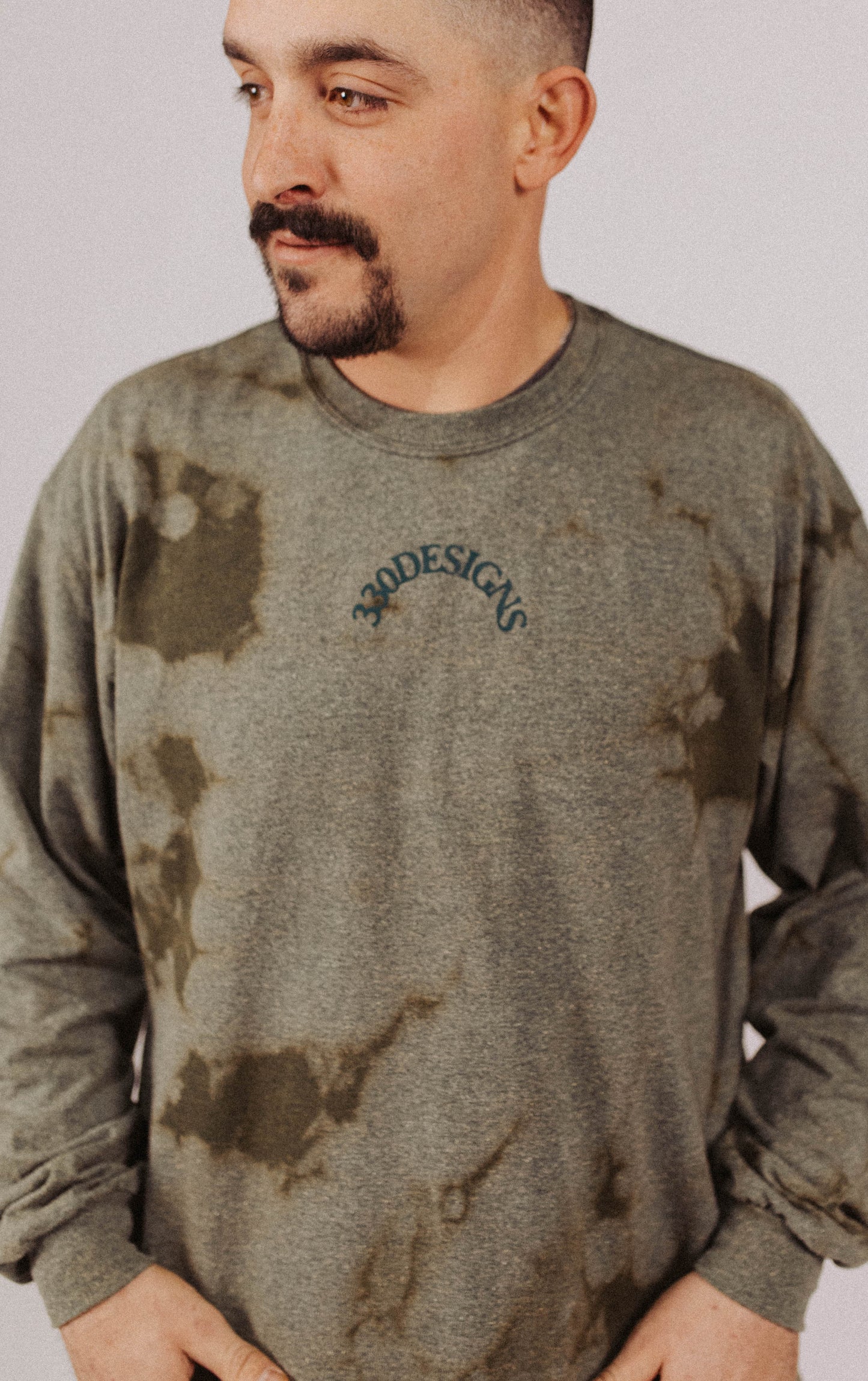 Locals Only Rotate "ZV" Acid Wash Long Sleeve