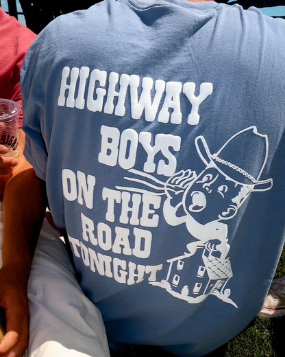 "Highway Boys On The..." Garment Doodle Tee