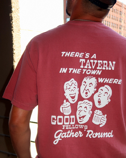 "There's A Tavern In Town..." Garment Doodle Tee
