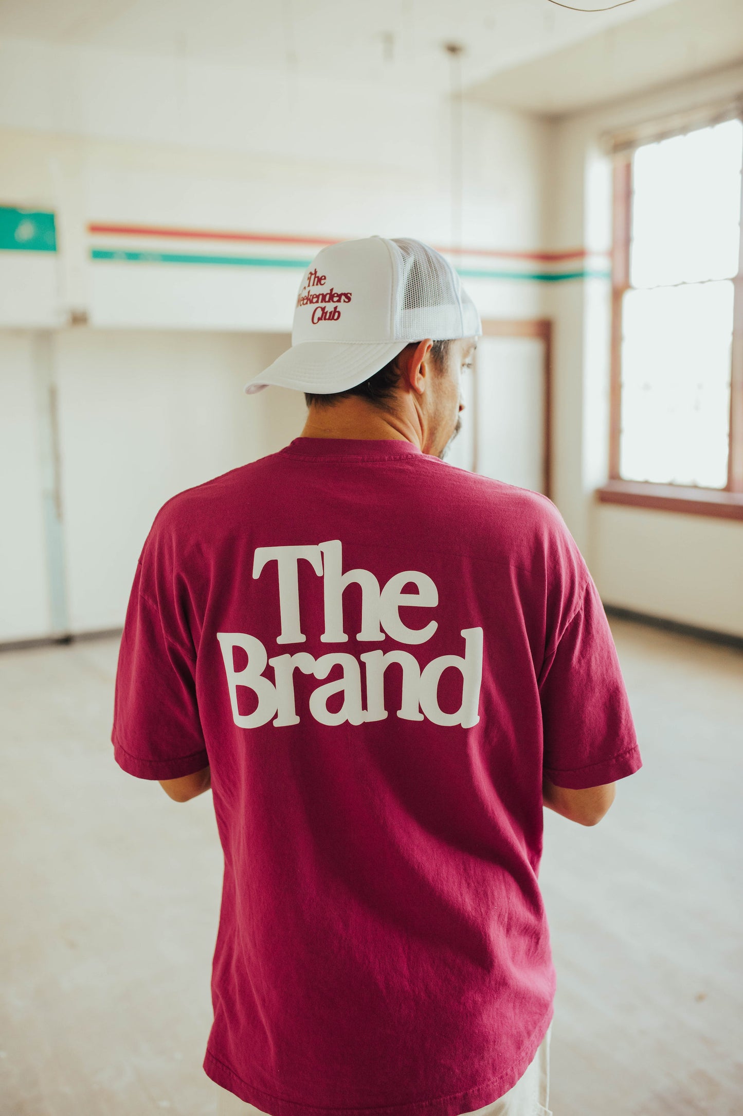 "The Brand" Berry Wash Tee