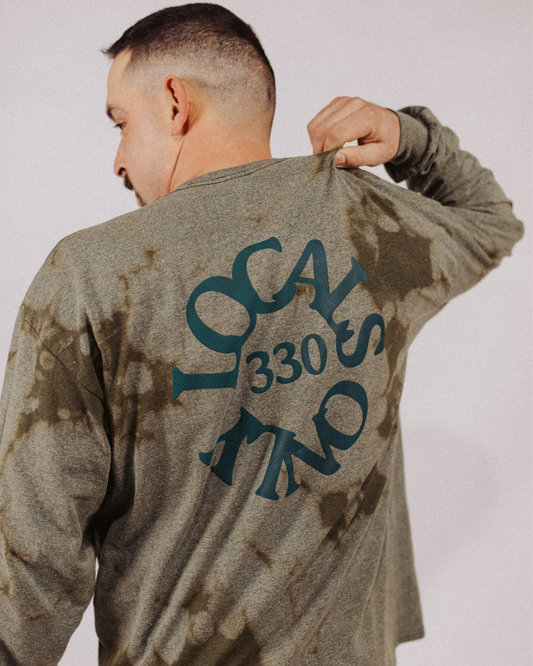 Locals Only Rotate "ZV" Acid Wash Long Sleeve