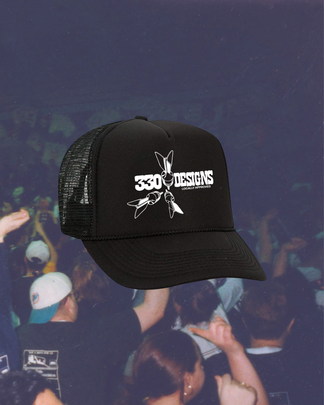 330Designs Tavern Onyx Trucker Hat