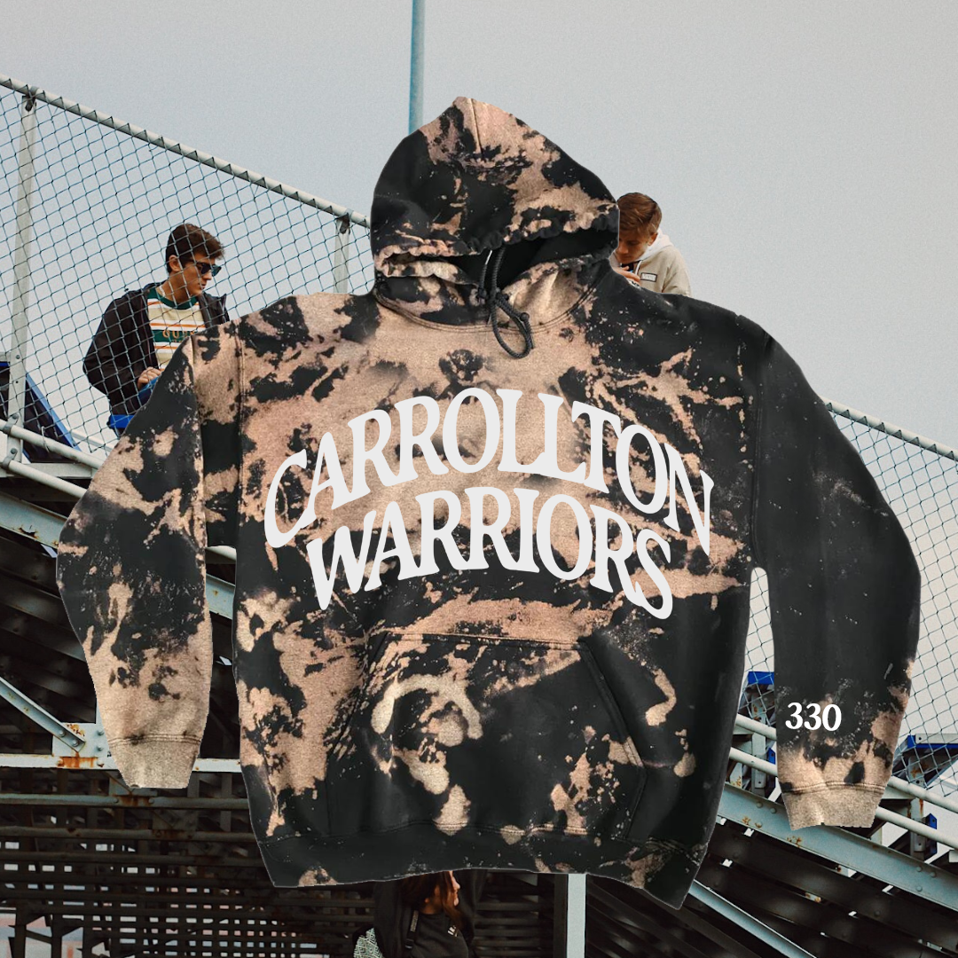 "CARROLLTON" Arch Acid Wash Sweatshirt