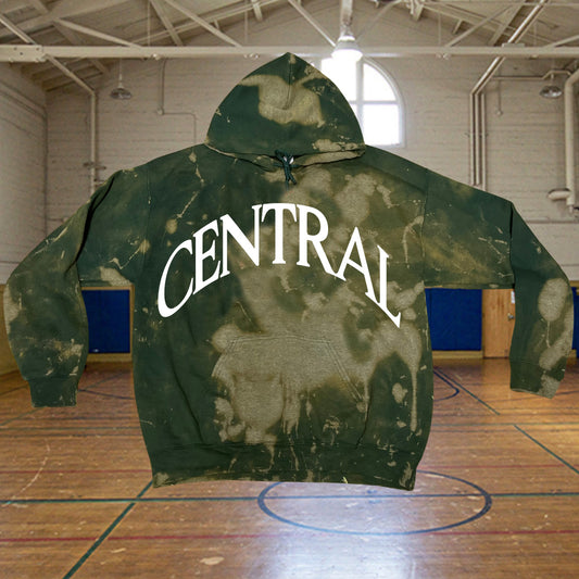 "CENTRAL" Arch Acid Wash Sweatshirt
