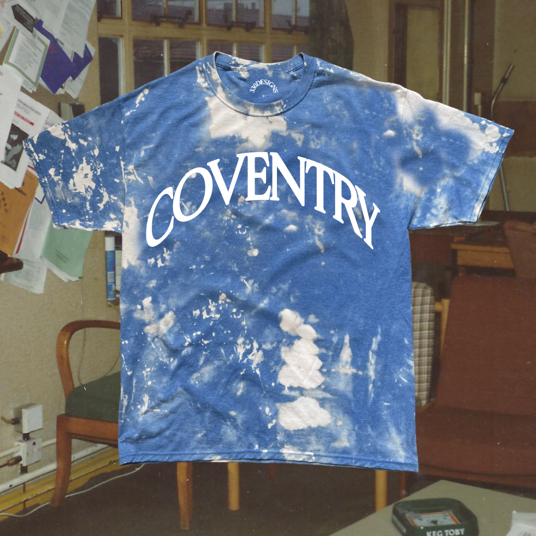 "COVENTRY" Puff Arch Acid Wash Tee