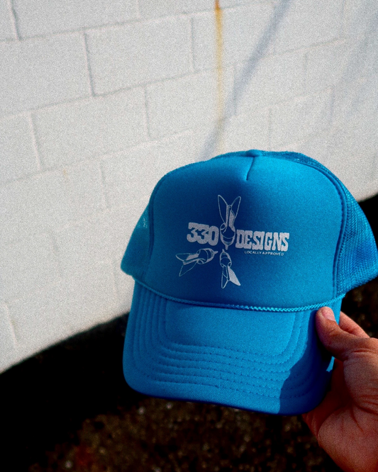 330Designs Tavern Sapphire Blue Trucker Hat